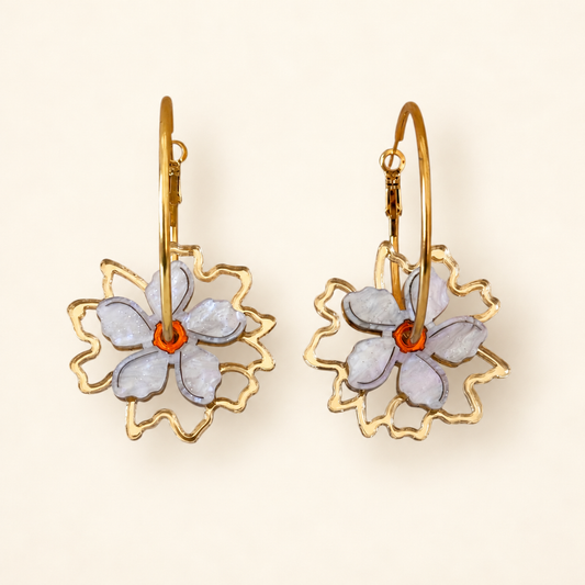 Florate ochentero NÁCAR (dos tamaños)