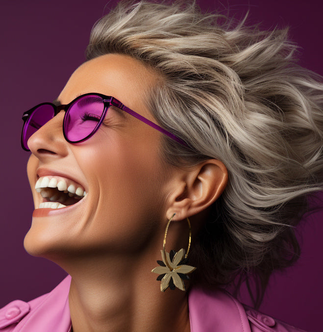 Pétalos ochenteros gold