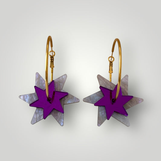 Cold Estrellas ochenteras (dos tamaños)