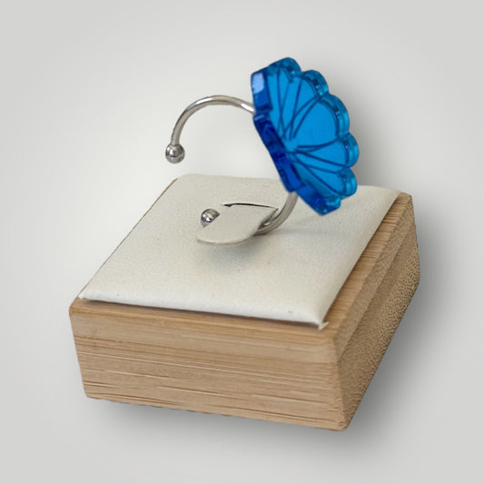 Anillo acero caracola (+ opciones y colores)