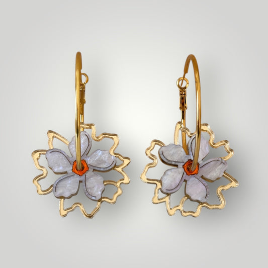 Florate ochentero NÁCAR (dos tamaños)