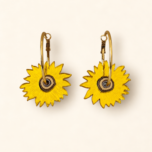 Girasol ochentero (dos tamaños)