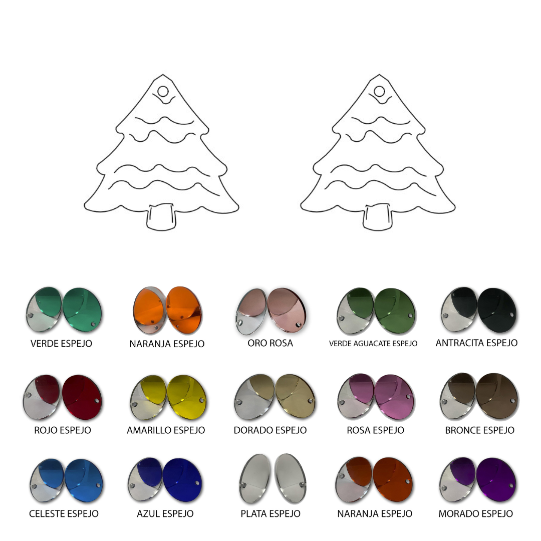 Charms árbol de navidad (+ colores)