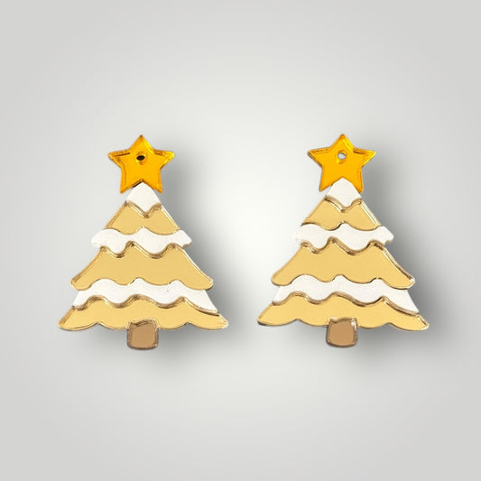 Charms Árboles de Navidad deluxe Gold